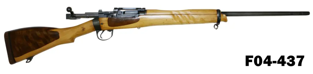 097-F04-437  .303br Sporterised NO.4 MK2 Rifle - No Magazine